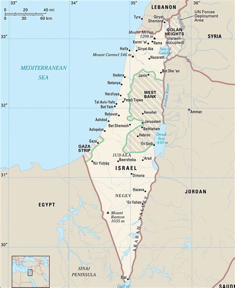 major cities in israel.